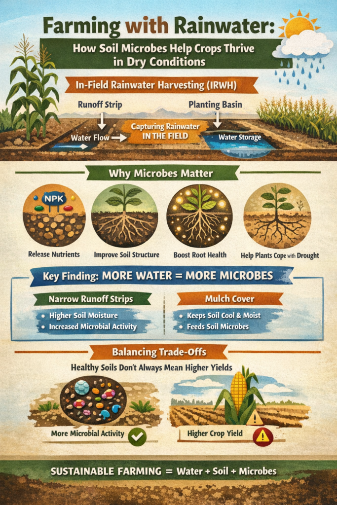 farming with rainwater and microbes