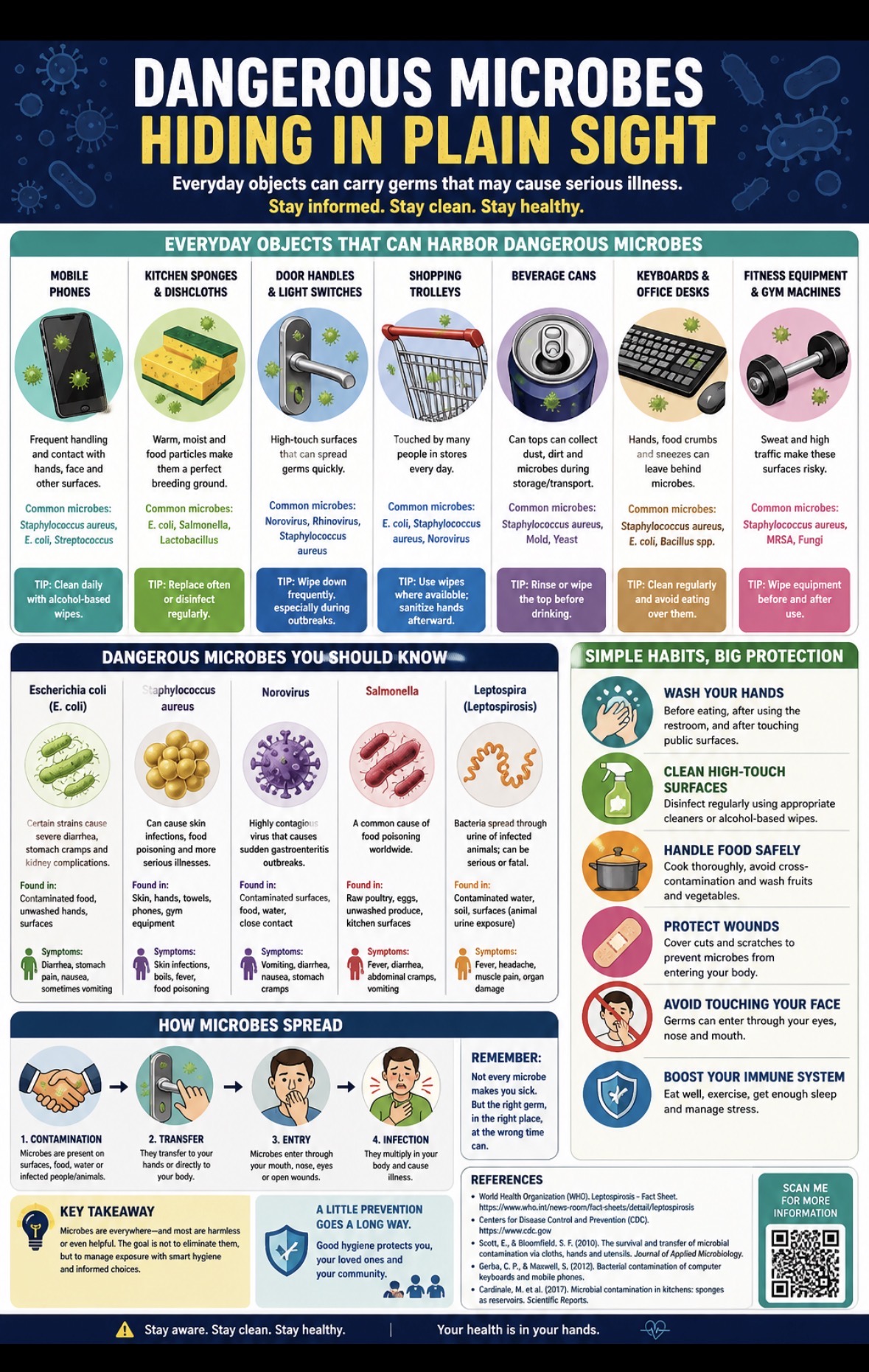 Dangerous Microbes in Plain Sight