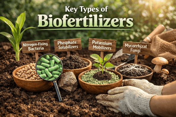 key types of biofertilizers every farmer should know sv agro