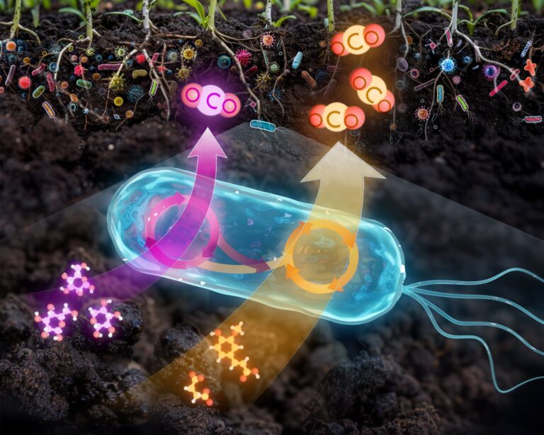 soil bacteria respire